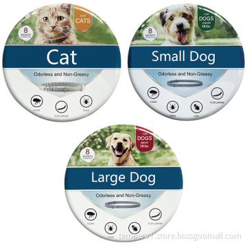 Hot sale popular brand 8 Month Protection Pet Anti Flea Collar Cat Flea Collar Tick Collar For Dogs